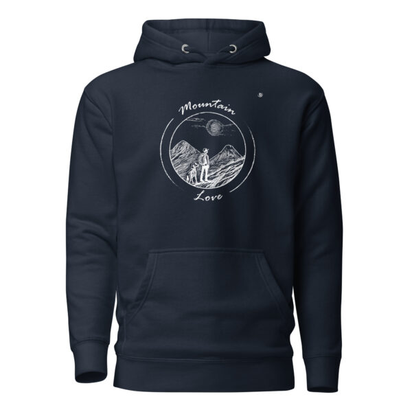 Hoodie – Mountain Love II – Bild 3