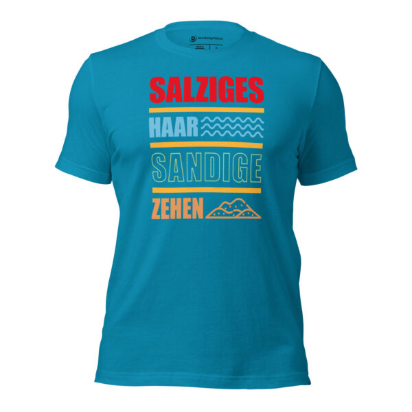 T-Shirt - Salziges Haar, sandige Zehen – Bild 2