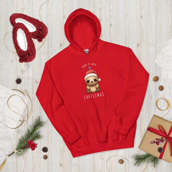 Hoodie - Have A Lazy Christmas – Bild 3