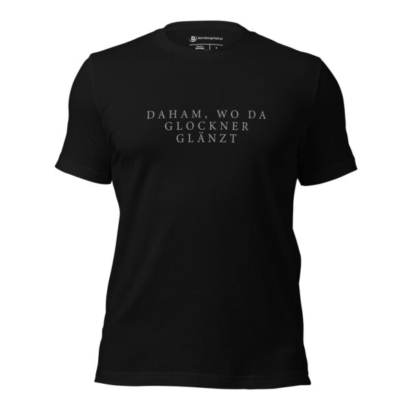 T-Shirt - Daham, wo da Glockner glänzt