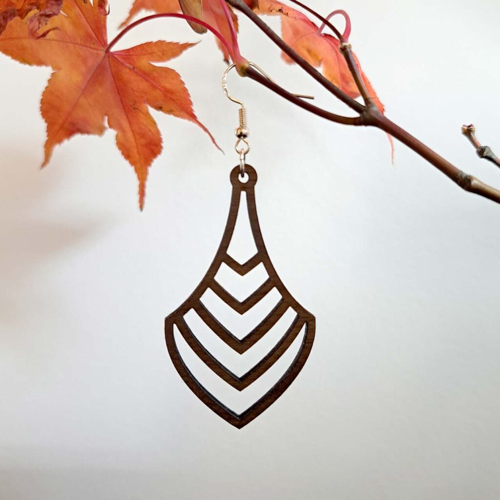 Ohrringe - Blatt