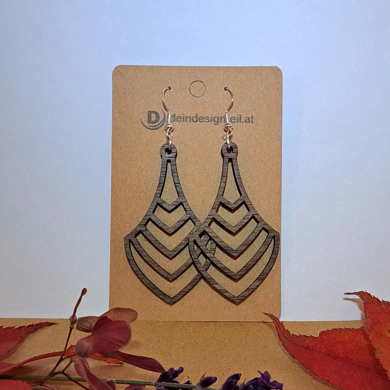 Ohrringe - Blatt – Bild 2