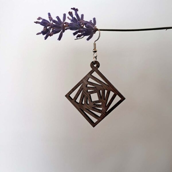 Ohrringe - Rautenwirbel