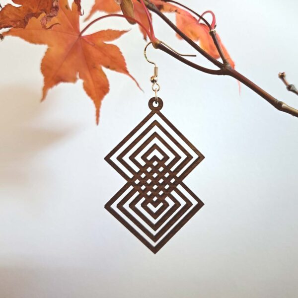 Ohrringe – Rauten