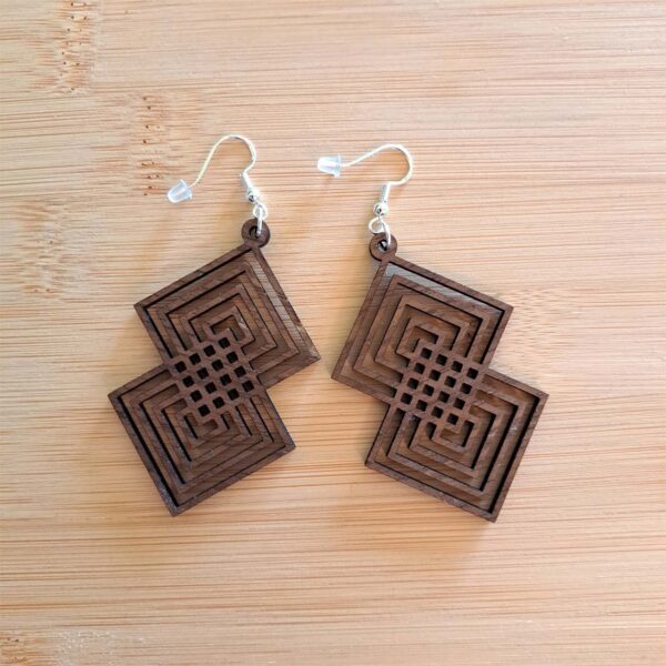 Ohrringe – Rauten