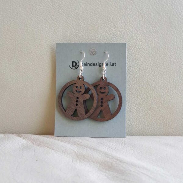 Ohrringe – Lebkuchenmann
