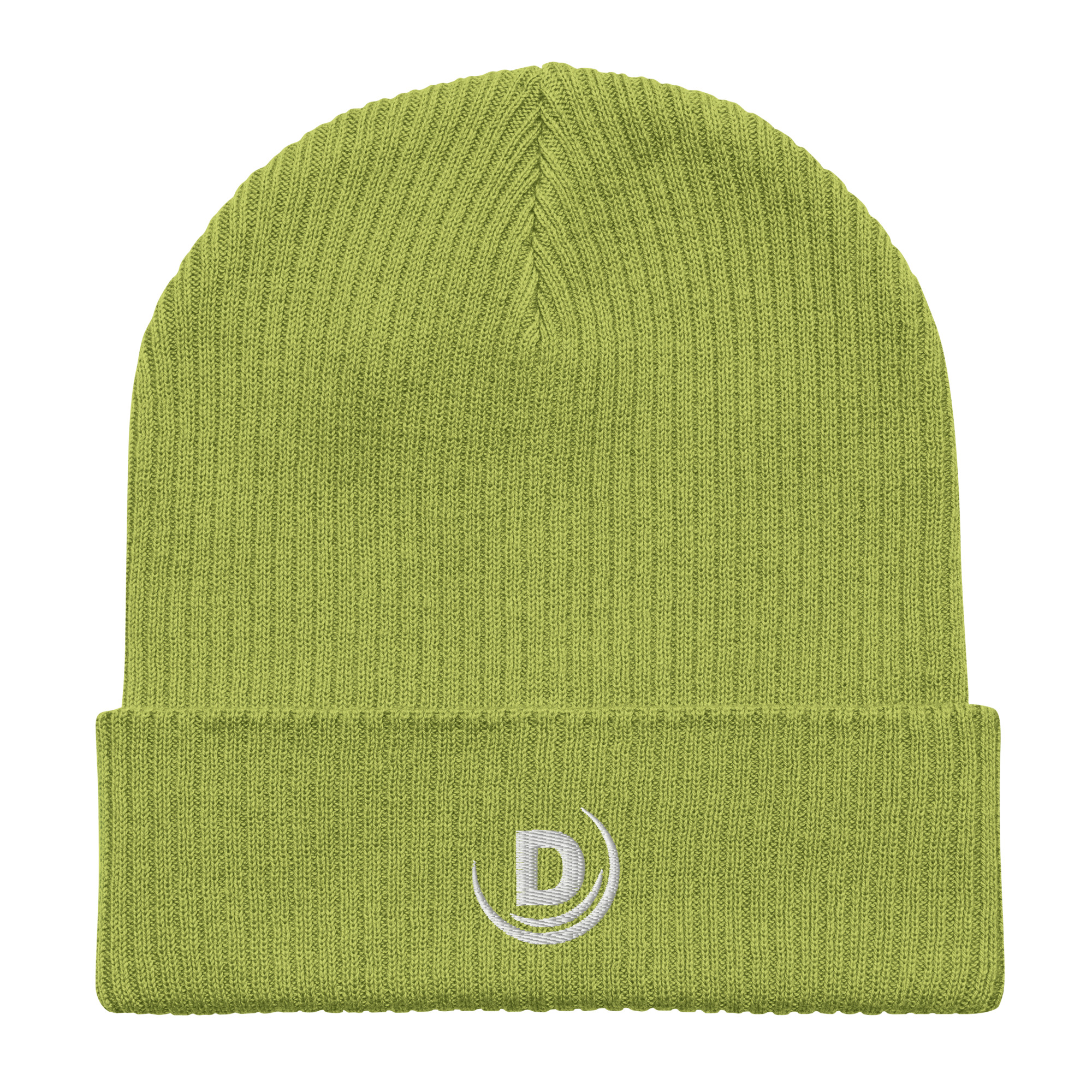 Gerippte Bio-Beanie "Logo" – Bild 7