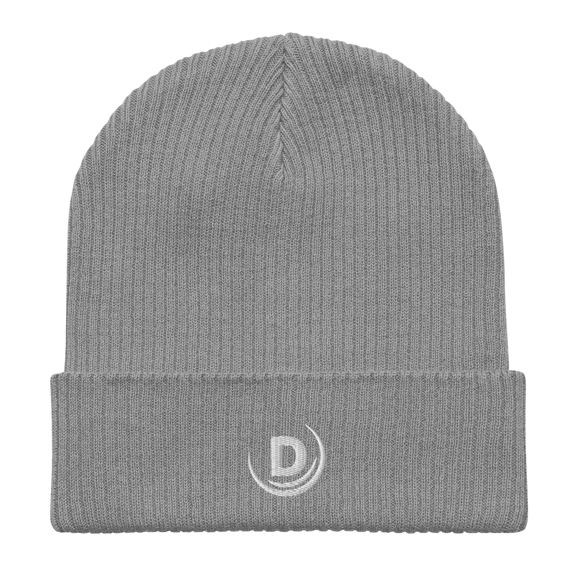 Gerippte Bio-Beanie "Logo" – Bild 6