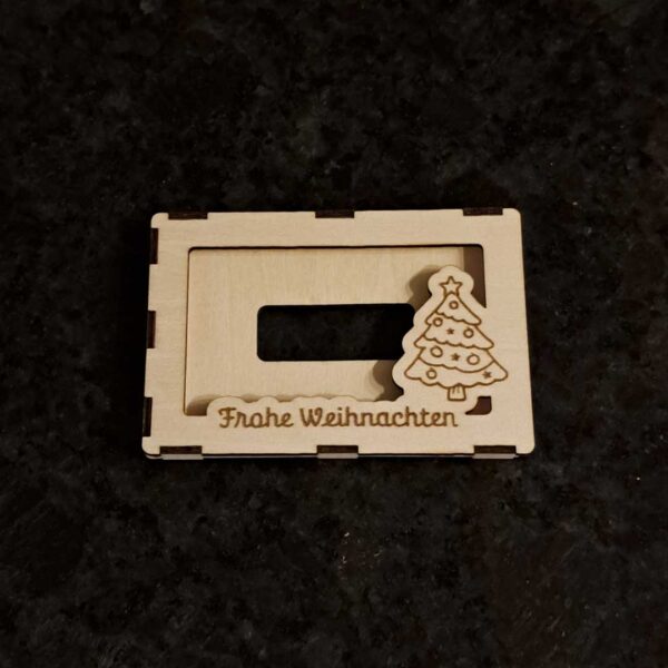 Gutscheinkartenschuber