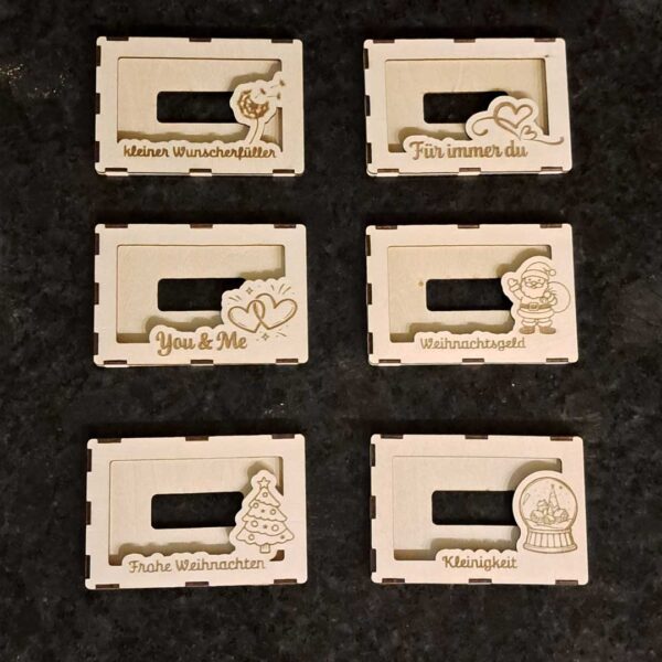 Gutscheinkartenschuber