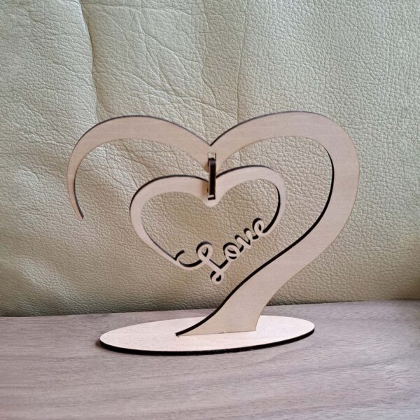 Herz mit Herzanhänger