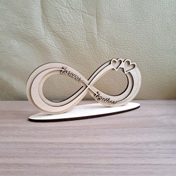 Unendlich-Zeichen „Forever together“