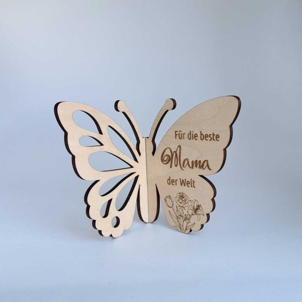 Schmetterling – Für die beste Mama der Welt