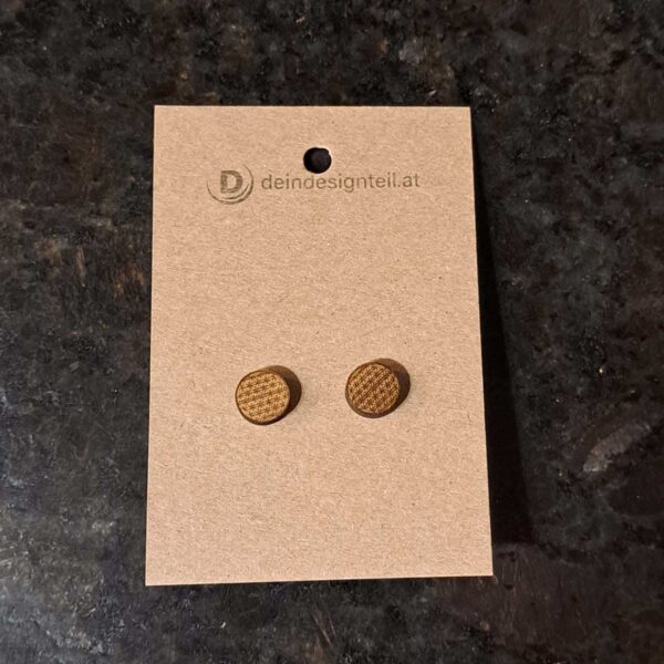 Ohrstecker – Blume des Lebens