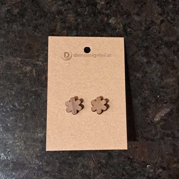 Ohrstecker – Blume